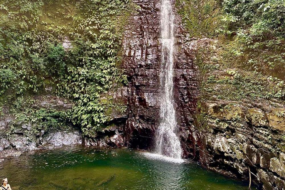 Santa Lucia Falls Mountain waterfalls hiking tours