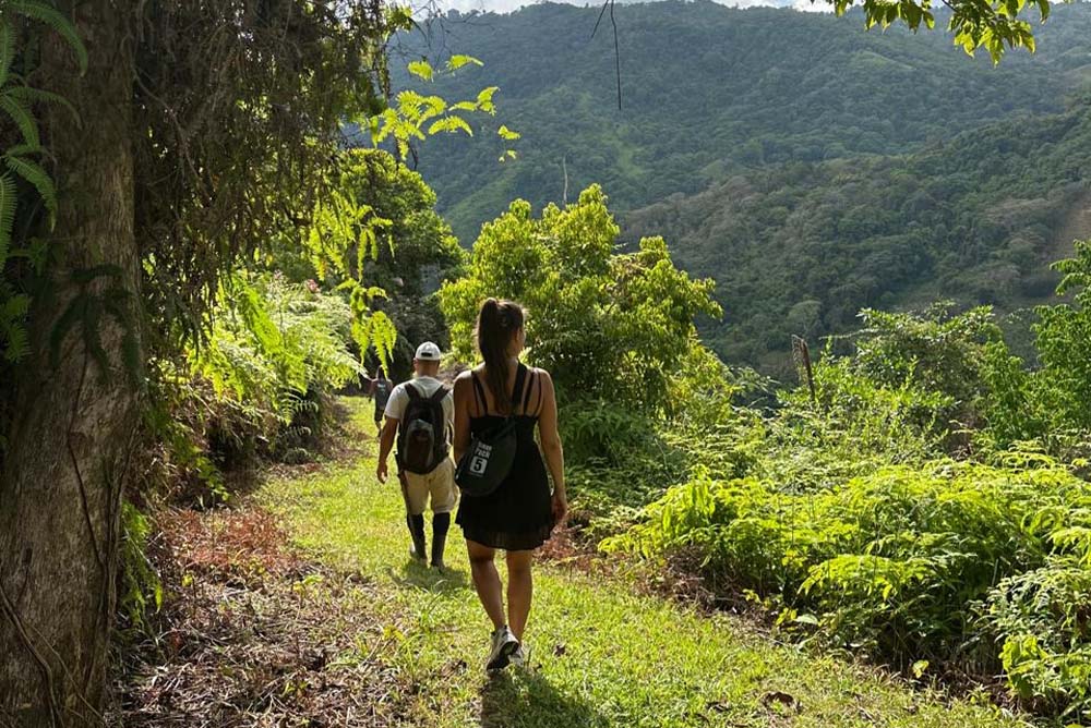 Santa Lucia Falls Mountain waterfalls hiking tours